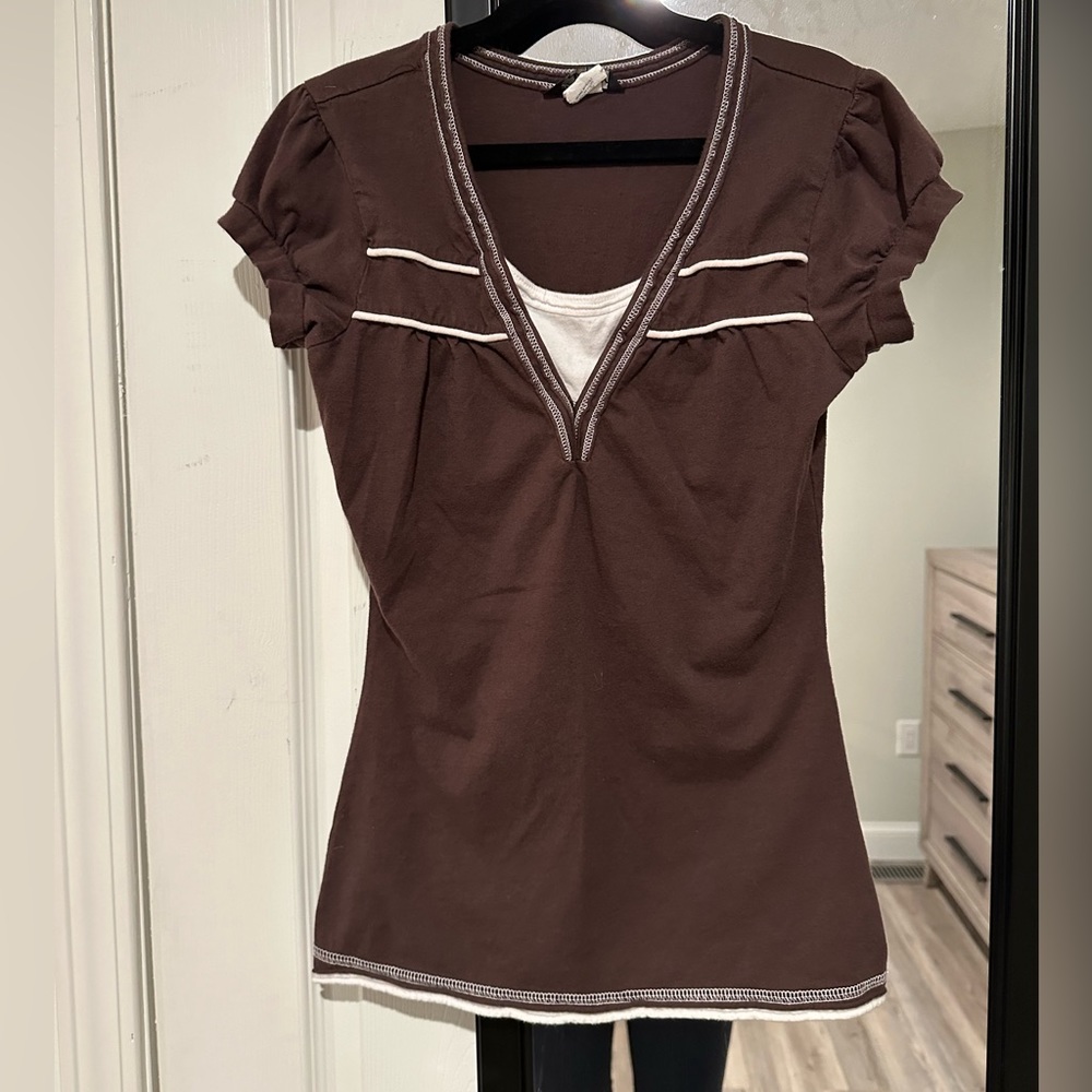 adorable throwback 2000s fitted tee